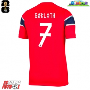Noruega Alexander Sorloth #7 Primera Equipación Mundial 2026 Manga Corta